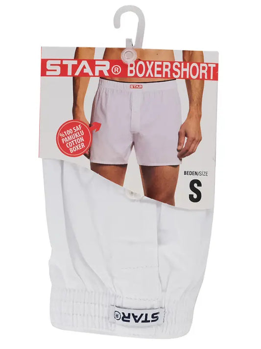 3'Lü Saf Pamuk Havlu Bel Boxer