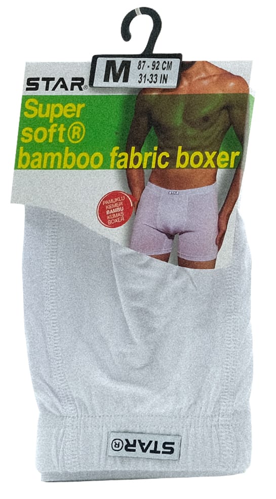 3'Lü Bambu Pamuk Kemer Boxer